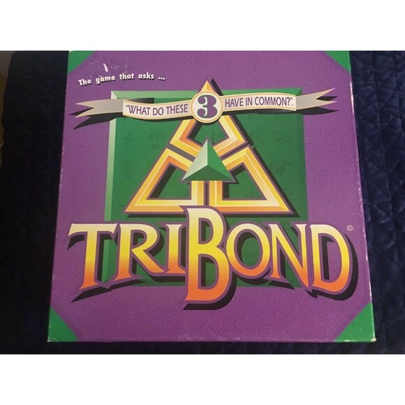 Mattel‎ TriBond Board Game 2005 - Picture 1 of 6